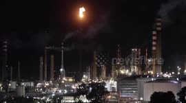 Fire breaks out at Greek oil refinery
