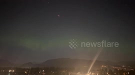 Strong geomagnetic storm sparks spectacular aurora visible over North America