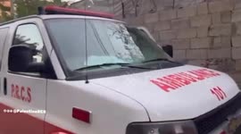 PRCS teams transported the body of a woman and one injured person following an attack by the Israeli occupation
