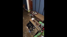 Floods devastate home in Klodzko, Poland