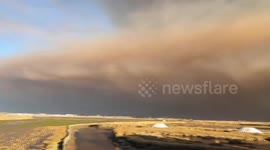 Portugal: Smoke From Wildfires Seen In Aveiro