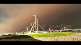 Portugal: Smoke From Wildfires Seen In Aveiro 2