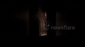 USA: Elizabeth Ridge Fire Contained at 105 Acres as Weather Conditions Shift