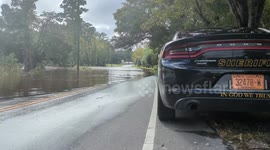 Flood in Brunswick NC, USA