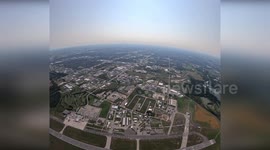 Canada: Mayor Josh Morgan Joins U.S. Army Golden Knights in Tandem Skydive to Mark RCAF Centennial