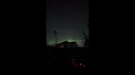 Video captures northern lights in Calgary
