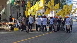 Canada: People protest Outside India Consulate in Vancouver