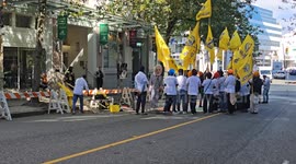 Canada: Protest Outside India Consulate in Vancouver