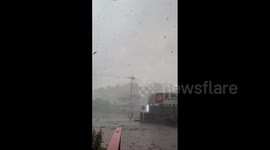 Japan: Thunderstorm Delivers Big Hail And Damaging Winds To Tokyo Area 3