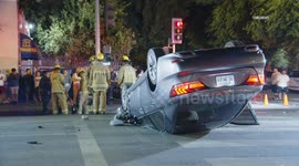 US: Westlake DUI Rollover Crash
