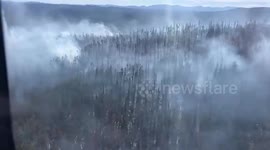 US: Pearl Fire Holds Steady at 128 Acres Amid Challenging Weather Conditions