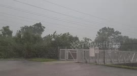 Severe Thunderstorm Hits Palm Beach
