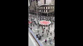 Protests in Melbourne