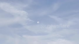 Super Moon appears over Ankara city on Friday morning