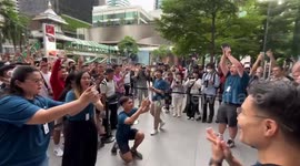 iPhone 16 launch draws long queues in Bangkok, Thailand