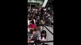 Apple fans queue for iPhone 16 release in Bangkok, Thailand
