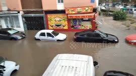 Spain: Storm Strikes Community Of Madrid, Unleashing Flash Flooding 2