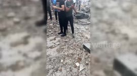 Lebanon: Israeli raid on a building in Beirut