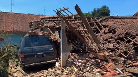 Indonesia Earthquake 5.0 Magnitude Hit Bandung West Java Indonesia