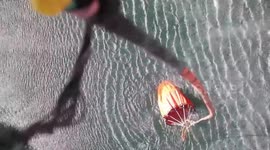 US: Sky Warriors Combat Blaze: Army National Guard Chinooks Battle Wildfire from Above