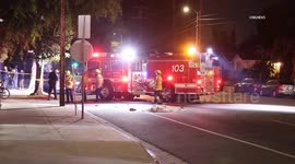 US: Northridge Bicyclist Struck and Killed Driver Flees Scene Graphic