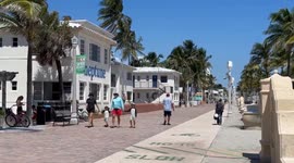 Gorgeous Day At Hollywood Beach
