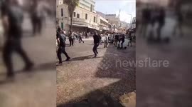 Palestine: Palestinians Clash With Israelis In West Bank City
