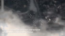 Lebanon: Strike on Hezbollah launchers and infrastructure
