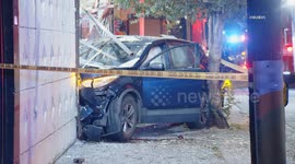 US: East Hollywood SUV Crashes Into Liquor Store