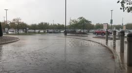 Severe Thunderstorm Hits Clark, OH
