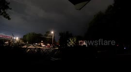 Thunderstorm/Lightning Night-Lapse Footage
