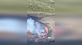Kilauea volcano in Hawaii erupts as new vent opens in surface
