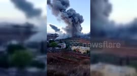 Lebanon: Israel bombed numerous villages and towns in southern Lebanon