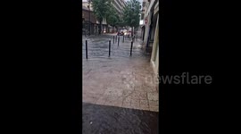 France: Flash Flooding In Antibes
