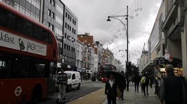 Christmas comes early as the first Christmas Lights go up in London