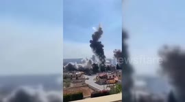 Lebanon: Heavy shelling by the Israeli army on the Sidon area in Lebanon