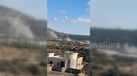 Israel: Hezbollah launched a rocket barrage into the Northern Galilee, Northern Israel
