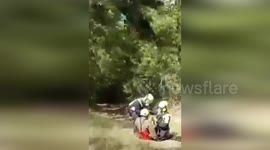 Italy: Dramatic Helicopter Rescue in Alpe di Poti: Injured Hiker Airlifted to Safety
