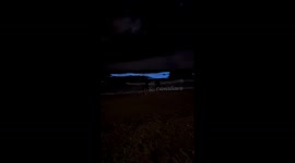 Glowing Sea Waves