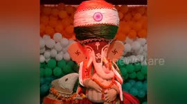 Hindu elephant idol Ganesh receives world's largest turban
