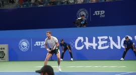 China's Shang reaches 1st ATP tour final in career at Chengdu Open