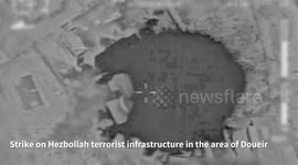 Lebanon: The IDF struck dozens of Hezbollah terrorist targets overnight as part of Operation