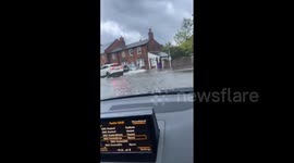UK: Heavy Rain Causes Flooding Across Hertfordshire, Amber Warning Issued