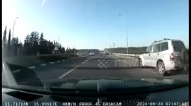 Israel: A rocket fired by Hezbollah terrorists from Lebanon struck near a road close to Tamra in northern Israel