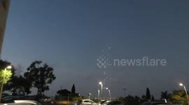 Israel: Iron Dome missiles intercept Hezbollah rockets from Lebanon
