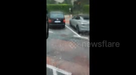 France: Severe Thunderstorm Hits Cannes, Bringing Heavy Rains And Hail 3