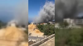 Lebanon: Israeli raid targets the town of Al-Maaysra in the Jbeil outskirts