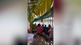 Girl, 6, missing after being dragged away by crocodile while bathing in river