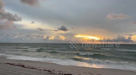 Sunrise Amidst Tropical Storm Warning