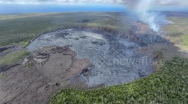 Volcano alert level downgraded from watch to advisory